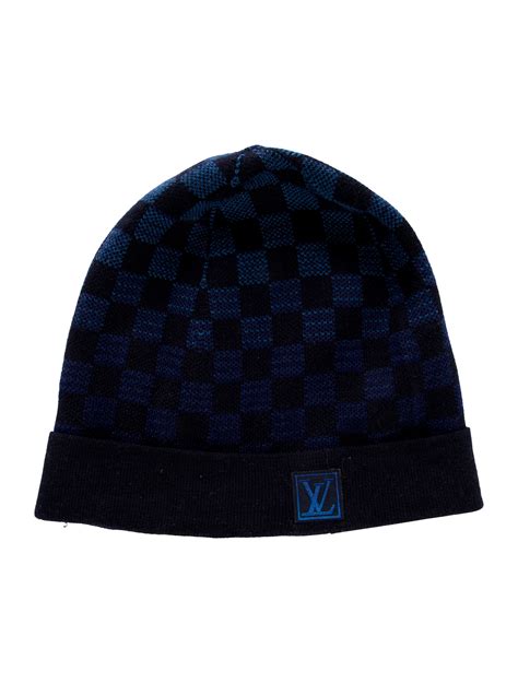 black and blue lv beanie|louis vuitton beanie hat black.